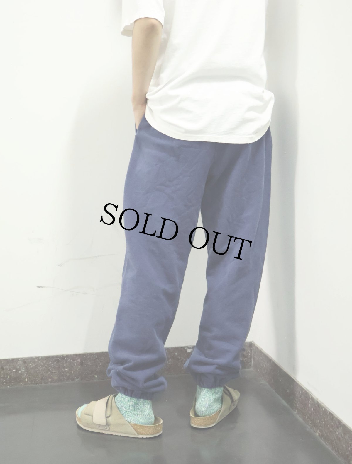 画像3: 90's RUSSELL ATHLETIC "HIGH COTTON" USA製 スウェットパンツ NAVY XL (3)