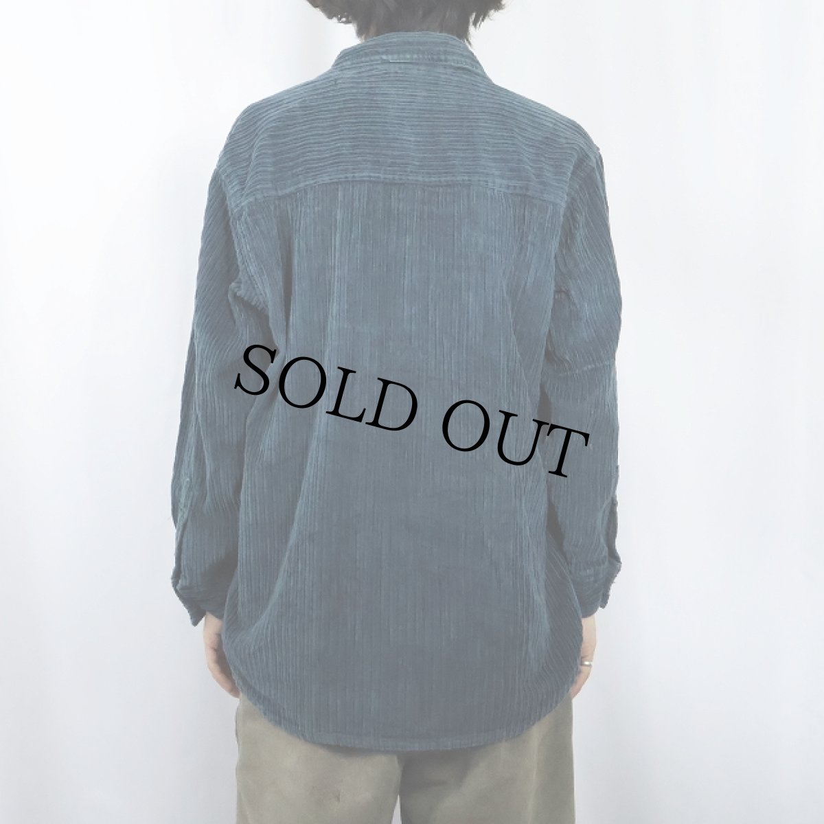 画像3: 【SALE】 90's〜 FADED GLORY コーデュロイジップシャツジャケット L (3)