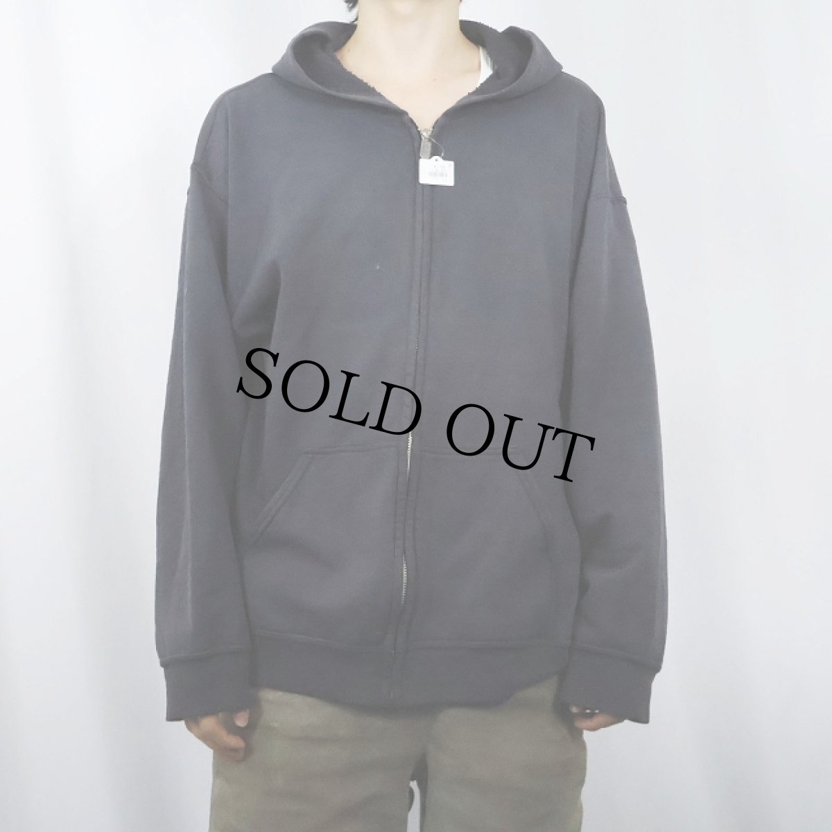 画像3: JAY-Z ヒップホップ プリントスウェットジップパーカー L (3)