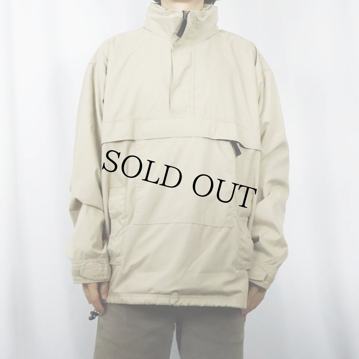 画像2: 90〜2000's GAP ポリエステルアノラックジャケット L (2)