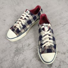 画像1: 90's CONVERSE USA製 チェックネル LOW 6 1/2 (1)