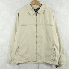 画像1: OAKLEY SOFT WARE ロゴ刺繍 ポリエステルジップジャケット M (1)