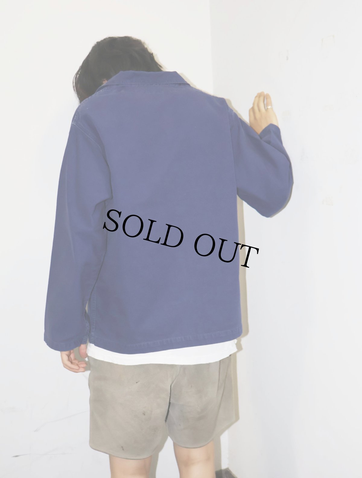 画像3: Beaudouin FRANCE製 フィッシャーマンスモック NAVY (3)