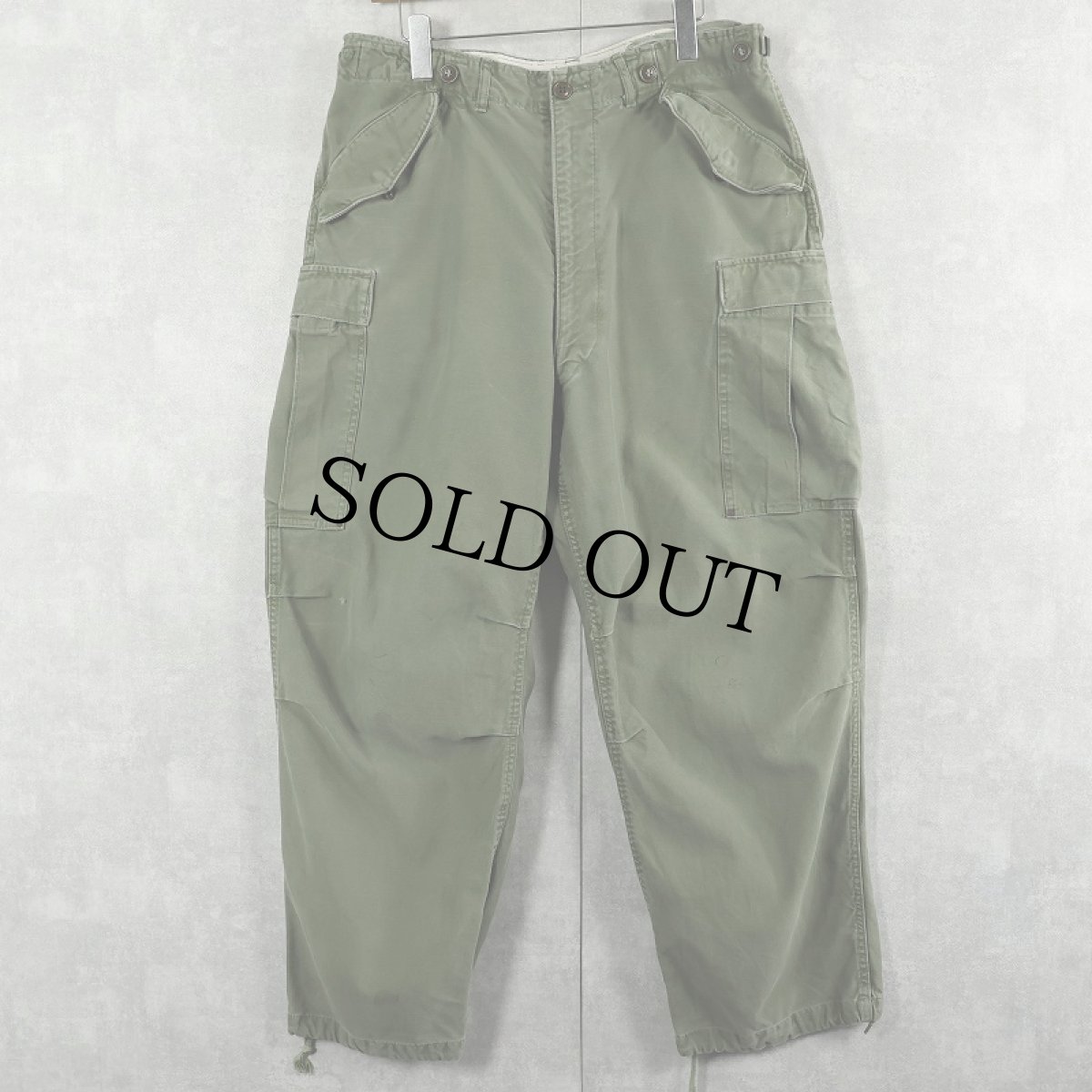 画像1: 50's U.S.ARMY M-51 フィールドパンツ REGULAR-MEDIUM (1)