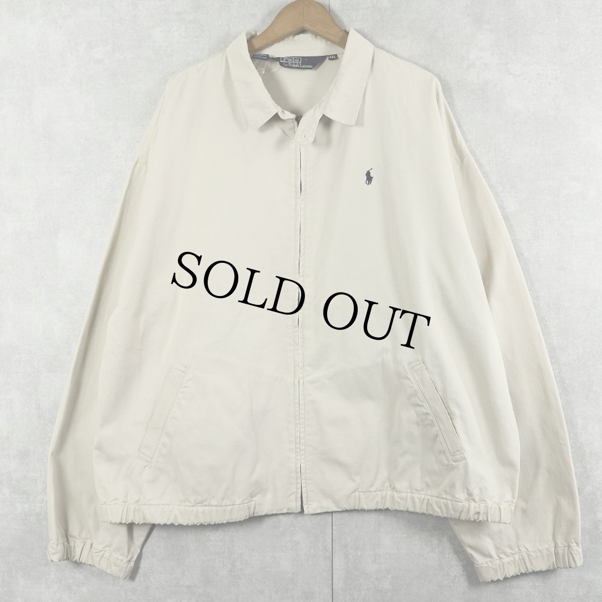 画像1: POLO Ralph Lauren ロゴ刺繍 コットンスイングトップ XXL (1)