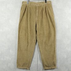 画像2: 80〜90's 2タック コーデュロイパンツ W31 (2)