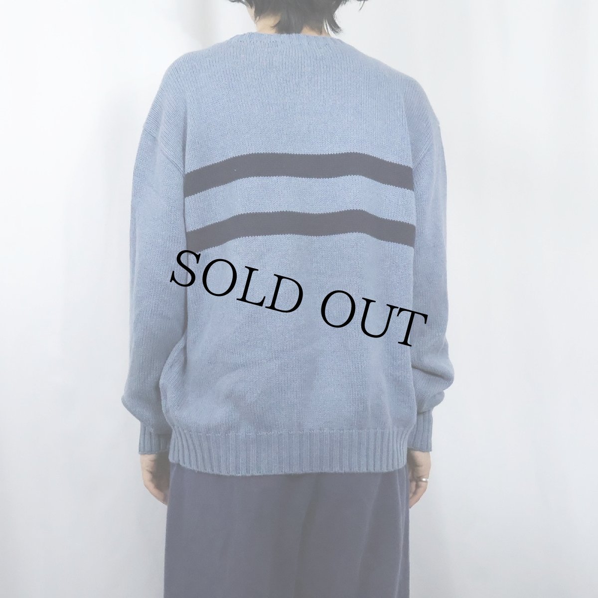 画像3: POLO Ralph Lauren コットンニットセーター L (3)