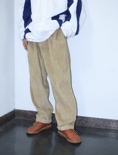 画像1: 80〜90's 2タック コーデュロイパンツ W31 (1)