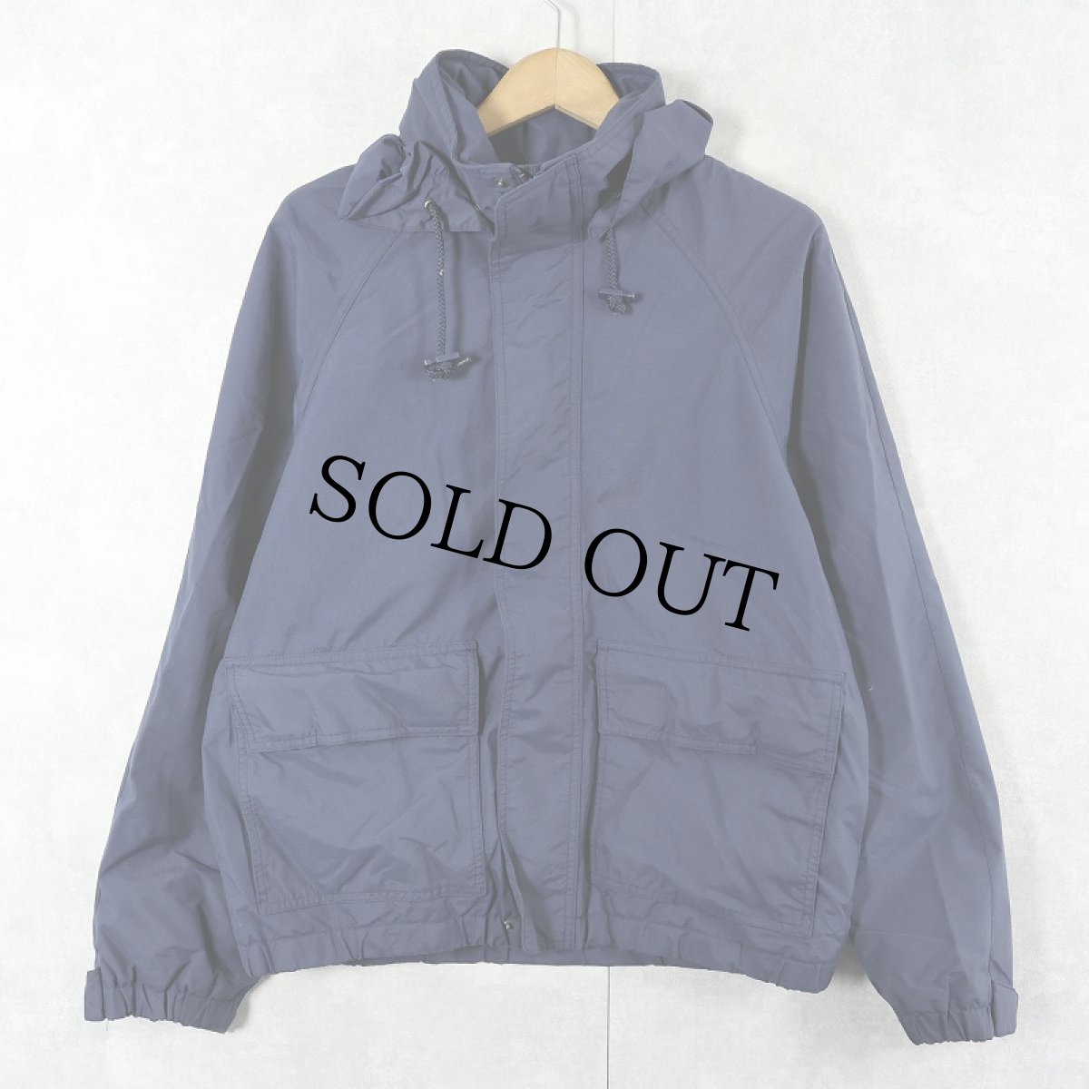 画像1: 90's Eddie Bauer GORE-TEX ナイロンジャケット NAVY S (1)