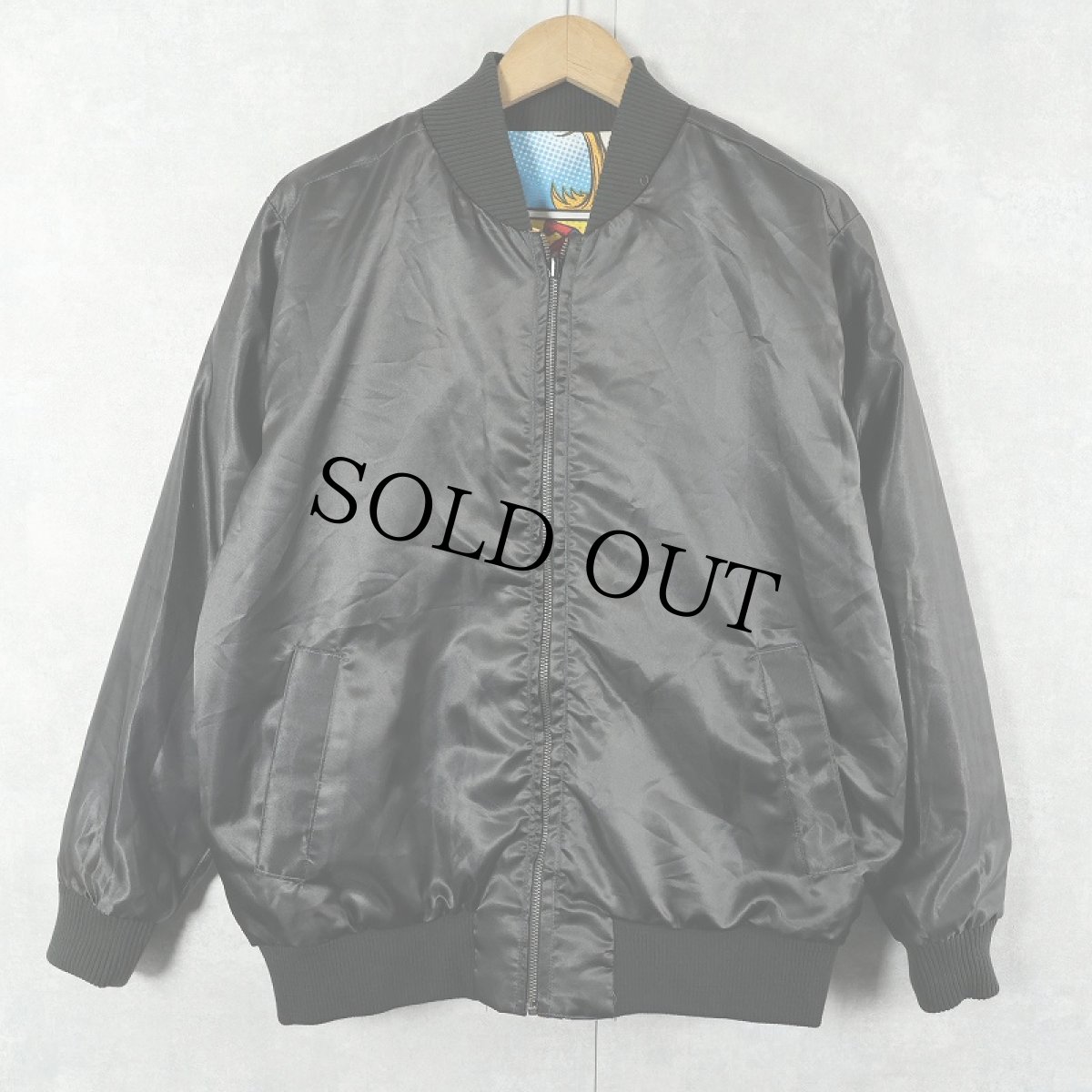 画像2: アメコミ柄 リバーシブルジャケット (2)