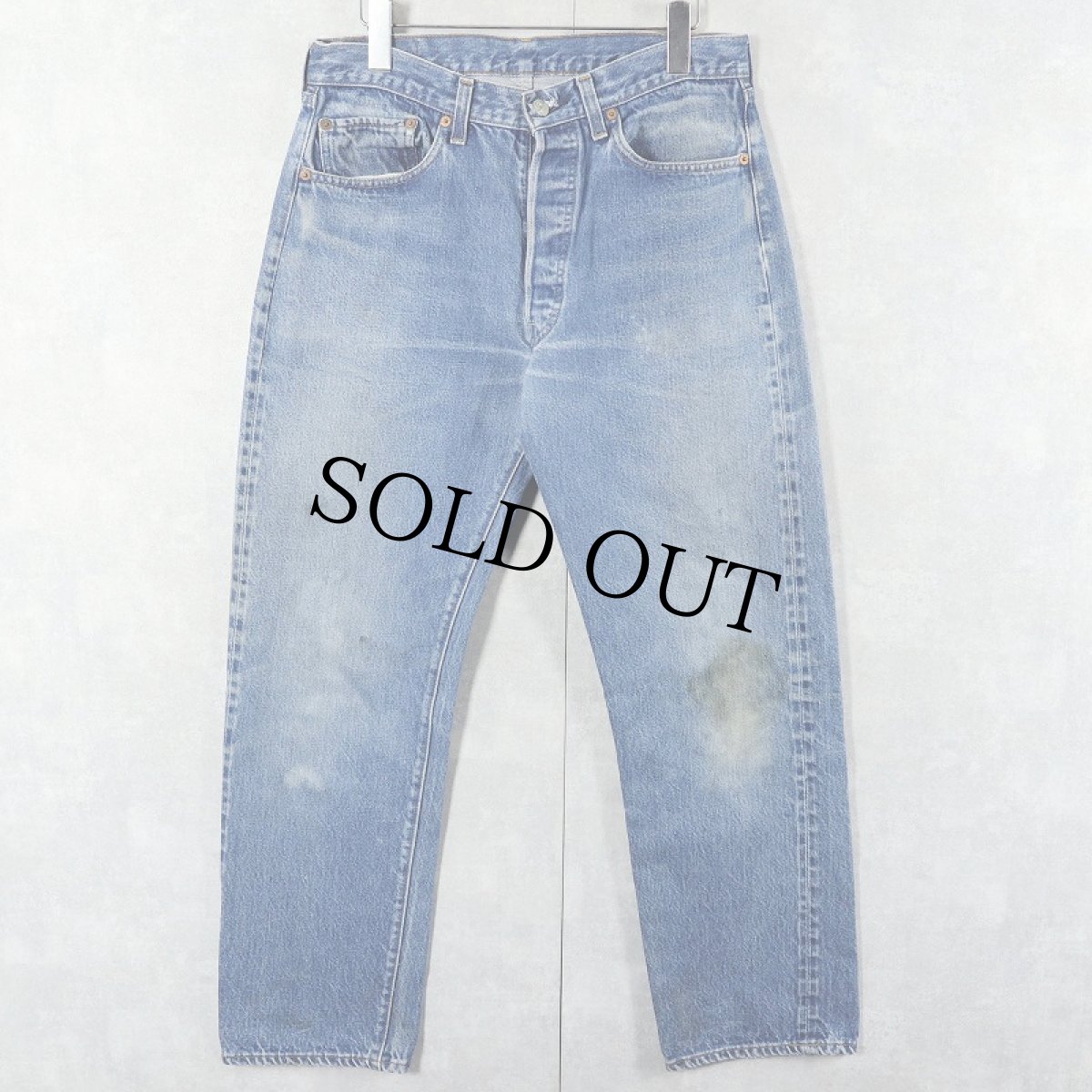 画像1: 80's Levi's 501 USA製 REDLINE デニムパンツ W32 (1)