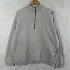 画像1: 90's GAP ハーフジップスウェット M (1)