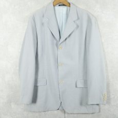 画像1: 90's Yves Saint-Laurent FRANCE製 ウール テーラードジャケット size52 (1)