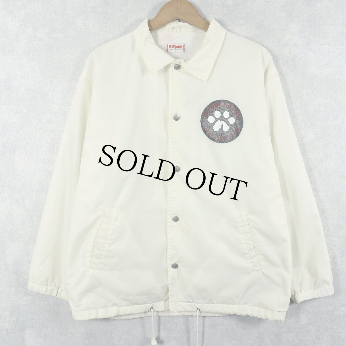 画像2: 90's Disney 101 DALMATIANS キャラクタープリントナイロンコーチジャケット size160 (2)