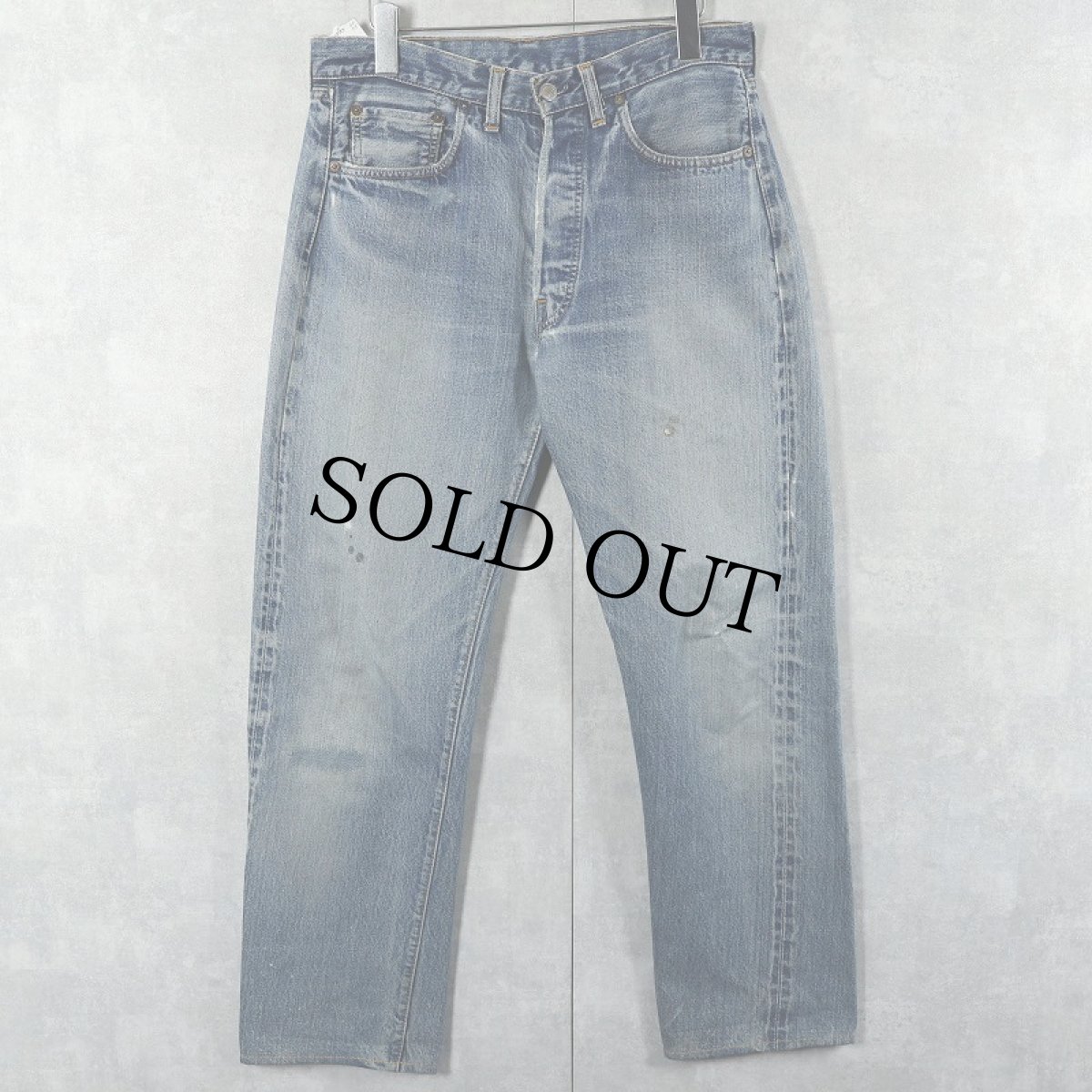 画像1: 70's Levi's 501 66前期 デニムパンツ W32 (1)