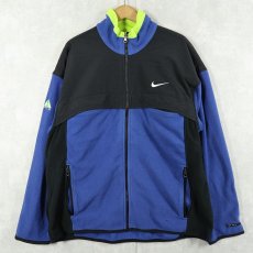 画像1: 90's NIKE ACG "THERMAL LAYER 2" ロゴ刺繍 フリースジャケット XL (1)