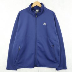 画像1: 2000's NIKE ACG "FIT THERMA" ロゴ刺繍 裏フリースジップジャケット XL (1)