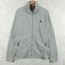 画像1: 2000's NIKE ACG "FIT THERMA" ロゴ刺繍 フリースジップジャケット XL (1)