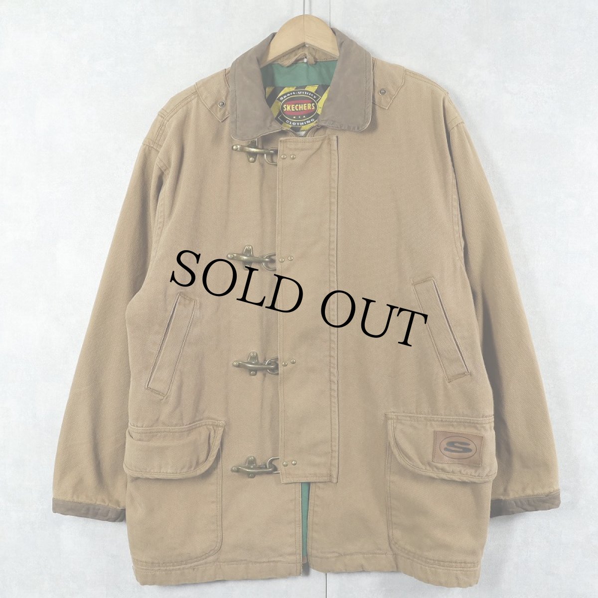 画像1: 90's SKECHERS ダックファイヤーマンジャケット L (1)