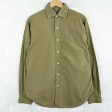 画像1: POLO Ralph Lauren "PHILIP" ポニー無し コットンシャツ SIZE15 34/35 (1)