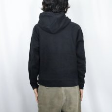 画像3: Champion REVERSE WEAVE 目付き スウェットフーディー BLACK L (3)
