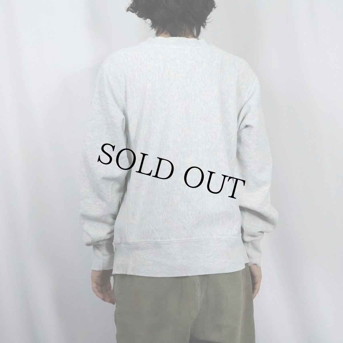 画像3: 90's USA製 REVERSE WEAVE TYPE "WAKE FOREST" プリントスウェット M (3)