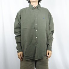 画像2: Ralph Lauren "BLAKE" コットンボタンダウンシャツ L (2)