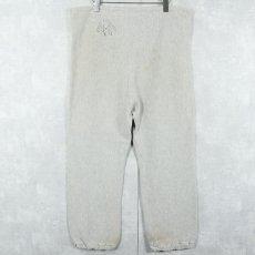 画像3: 70's Champion REVERSE WEAVE USA製 単色タグ "STATE PROPERTY" 目無しスウェットパンツ XL (3)