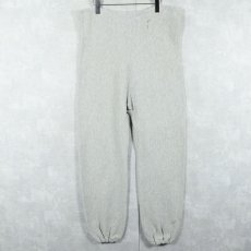 画像2: 70's Champion REVERSE WEAVE USA製 単色タグ 目無しスウェットパンツ XL (2)