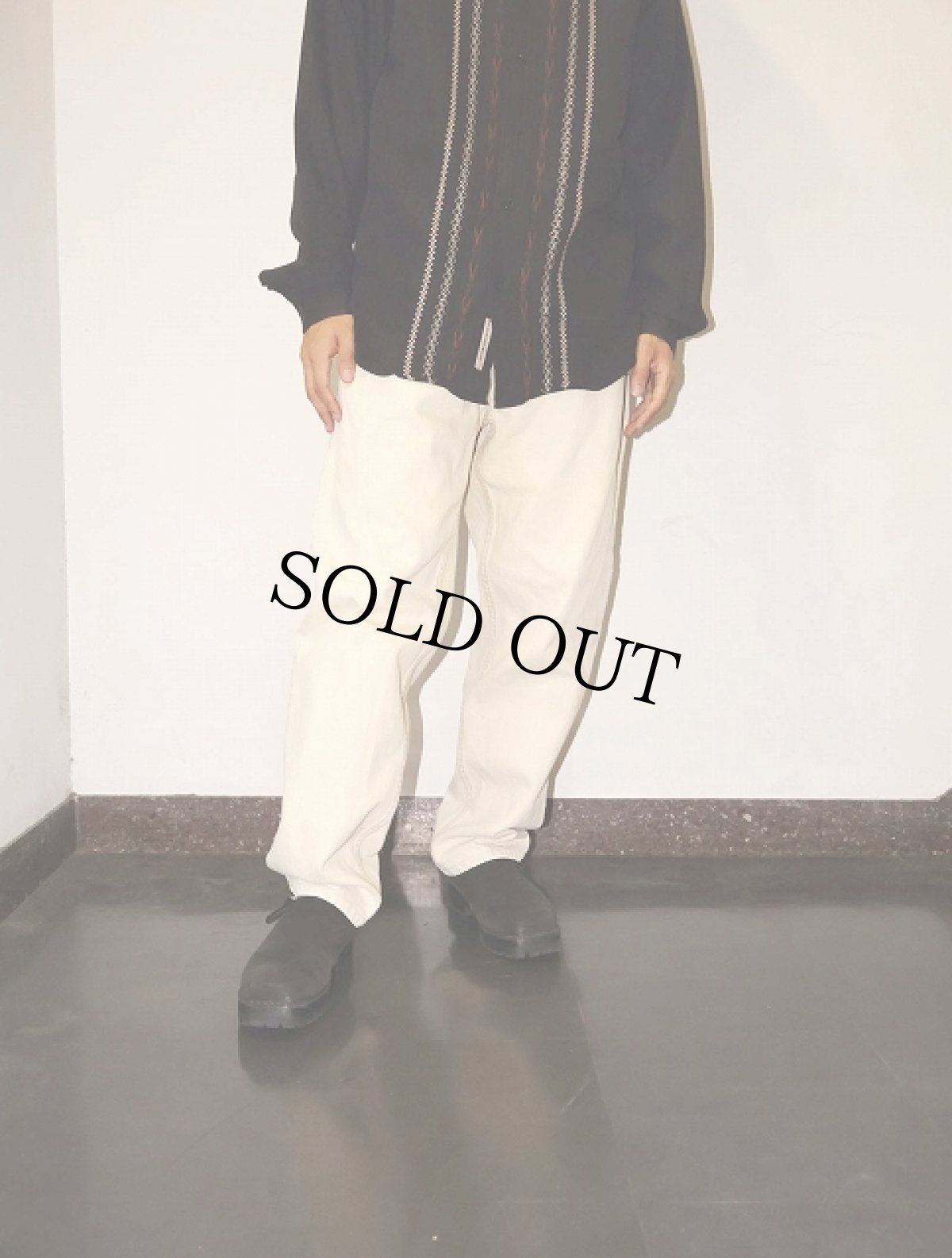 画像1: 90's Levi's 550 USA製 カラーデニムパンツ W35 (1)