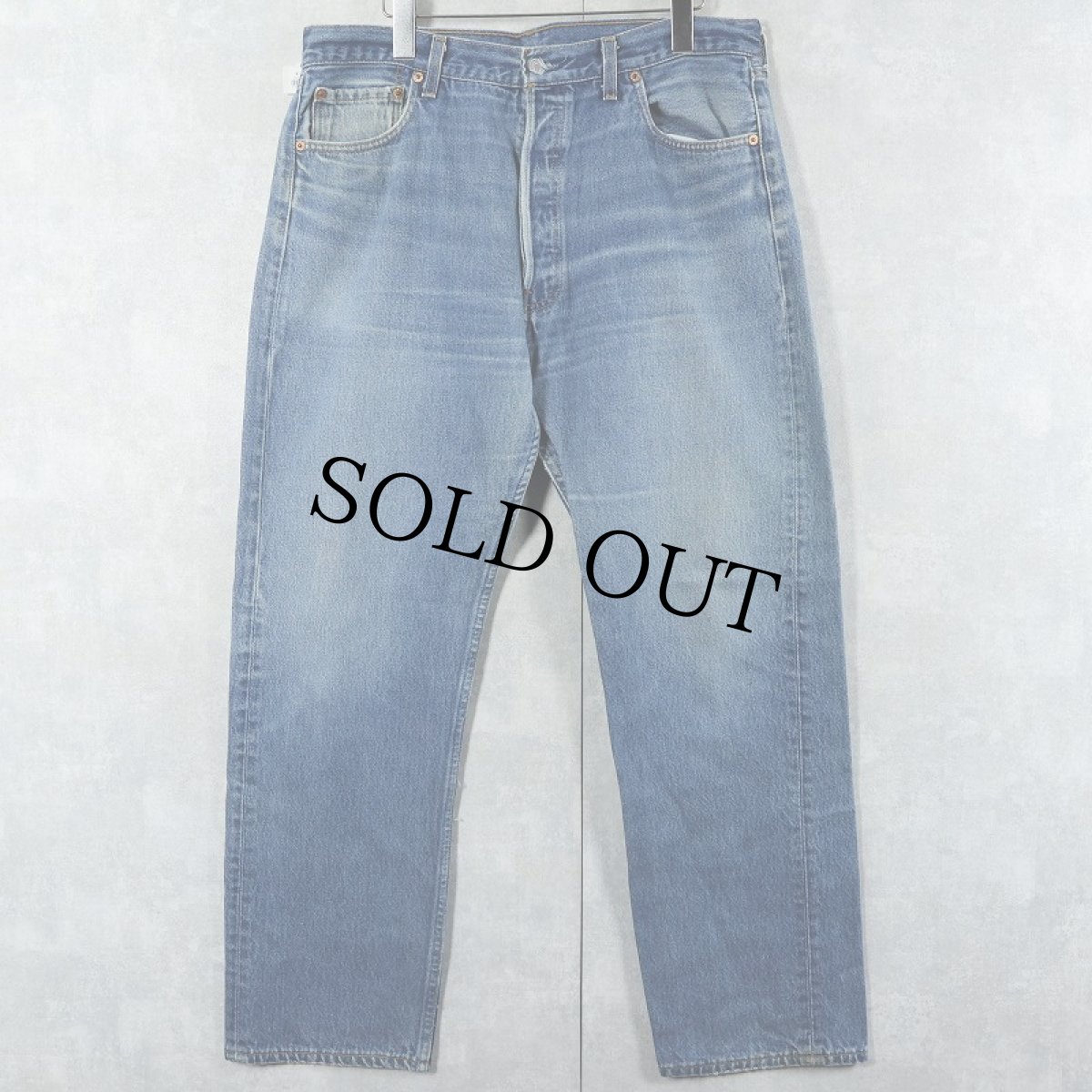 画像1: 90's Levi's 501 USA製 デニムパンツ W35 (1)