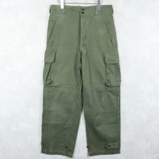 画像3: 40〜50's FRENCH AIR FORCE M-47 コットンツイル カーゴパンツ W34 (3)