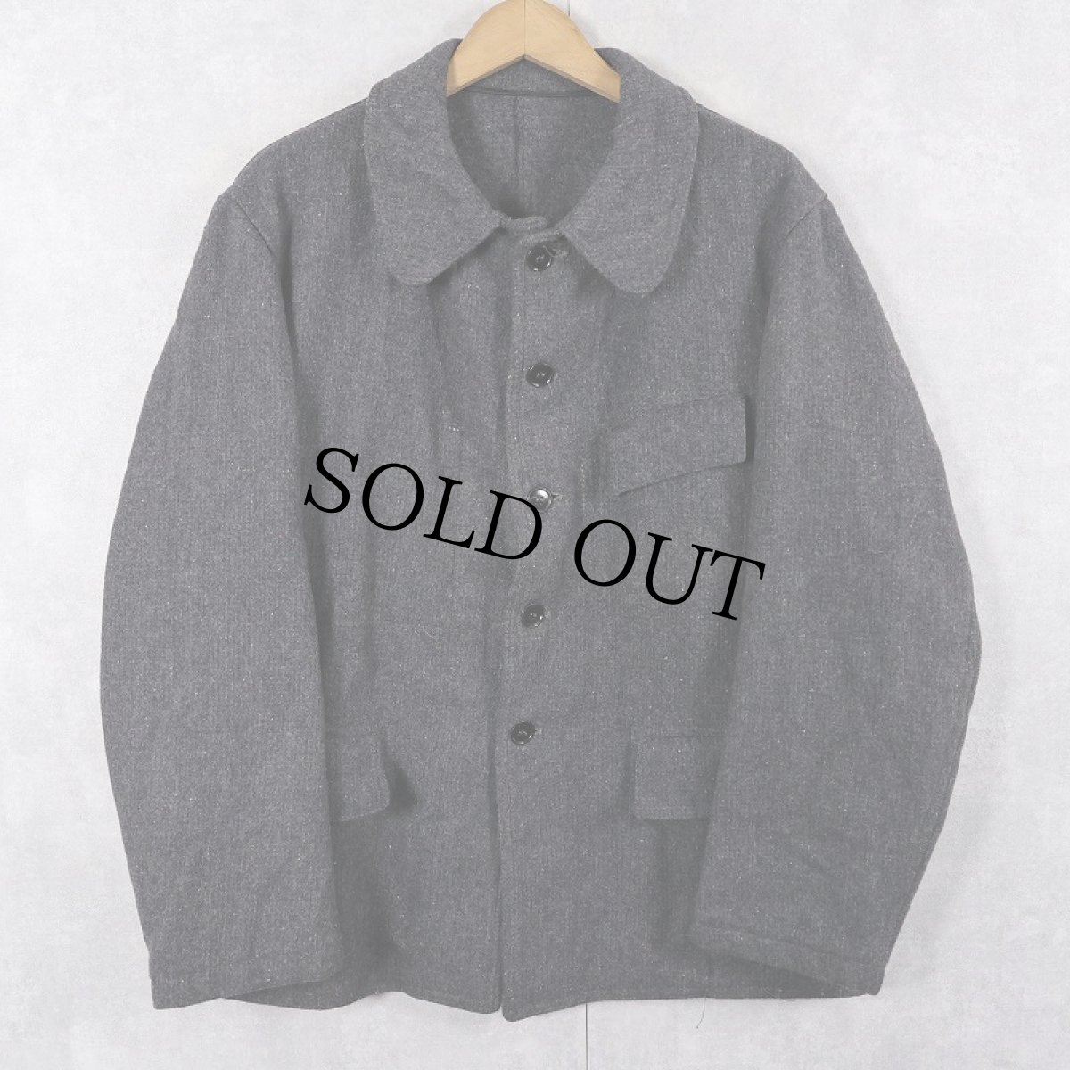 画像1: 50's Pascal FRENCH ファーマーズジャケット (1)