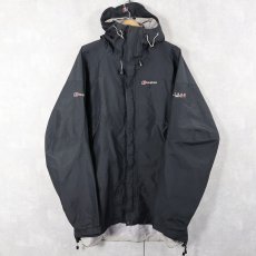 画像1: 2000's berghaus "EXTREAM GORE-TEX XCR" ナイロンマウンテンパーカー BLACK L (1)