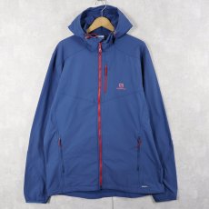 画像1: SALOMON "Advanced Skin Shield" ソフトシェルパーカー XXL (1)