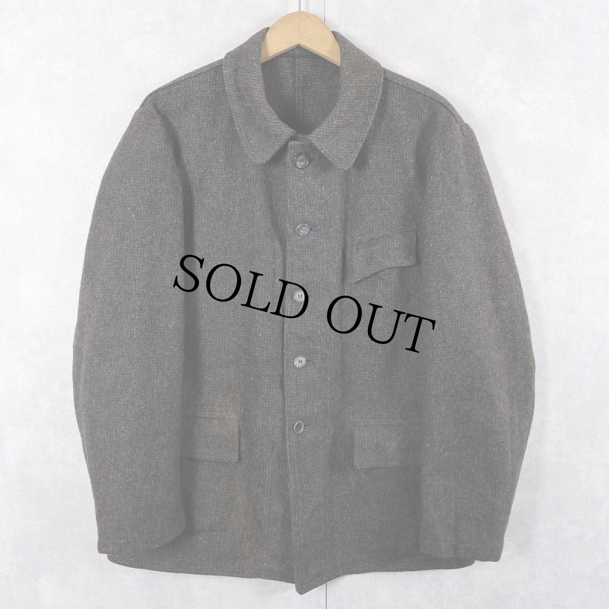 画像1: 50's Pascal FRENCH ファーマーズジャケット (1)