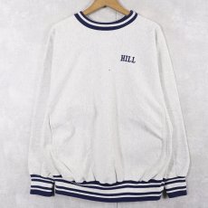 画像1: 90's LIFEWEAR USA製 REVERSE WEAVE TYPE "HILL" 刺繍スウェット XL (1)
