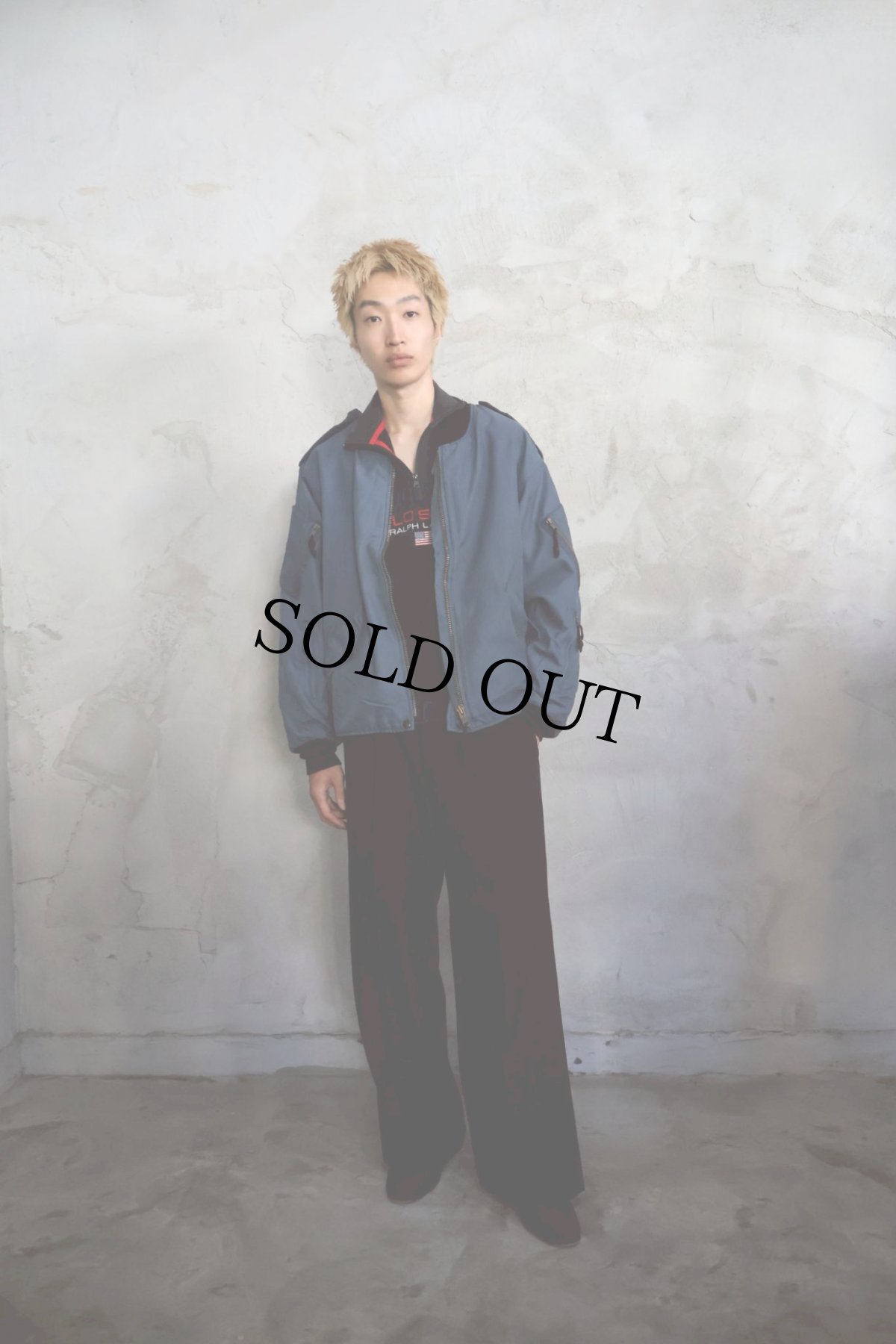 画像1: 90's ROYAL CANADIAN AIR FORCE フライトジャケット SIZE7344 (1)