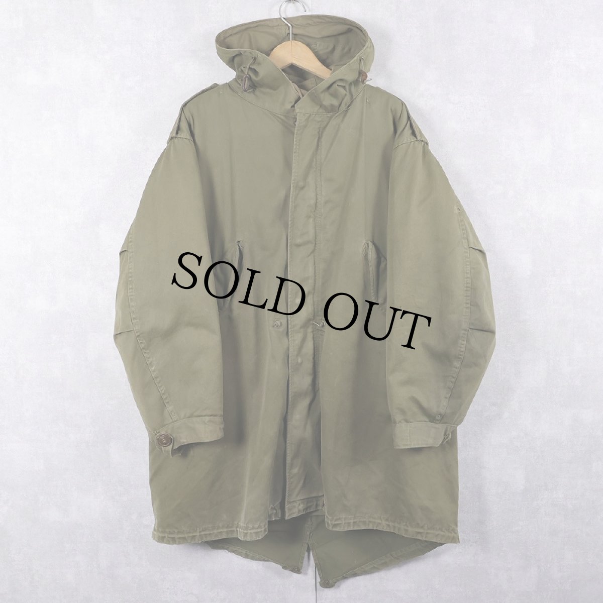 画像1: 50's U.S.ARMY M-51 ライナー付き モッズコート SMALL (1)