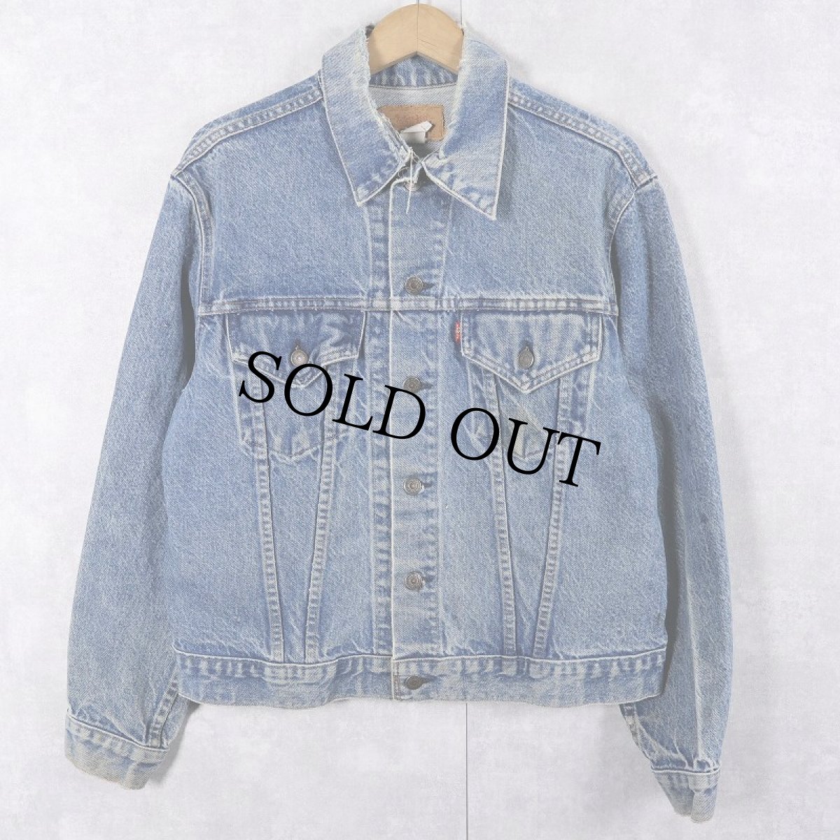 画像1: 70〜80's Levi's 70505-0217 USA製 デニムジャケット SIZE42 (1)