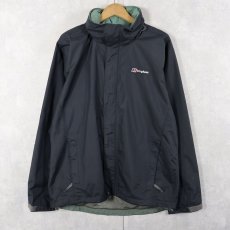 画像1: 2000's〜 berghaus "AQ2" ナイロンパーカー NAVY L (1)