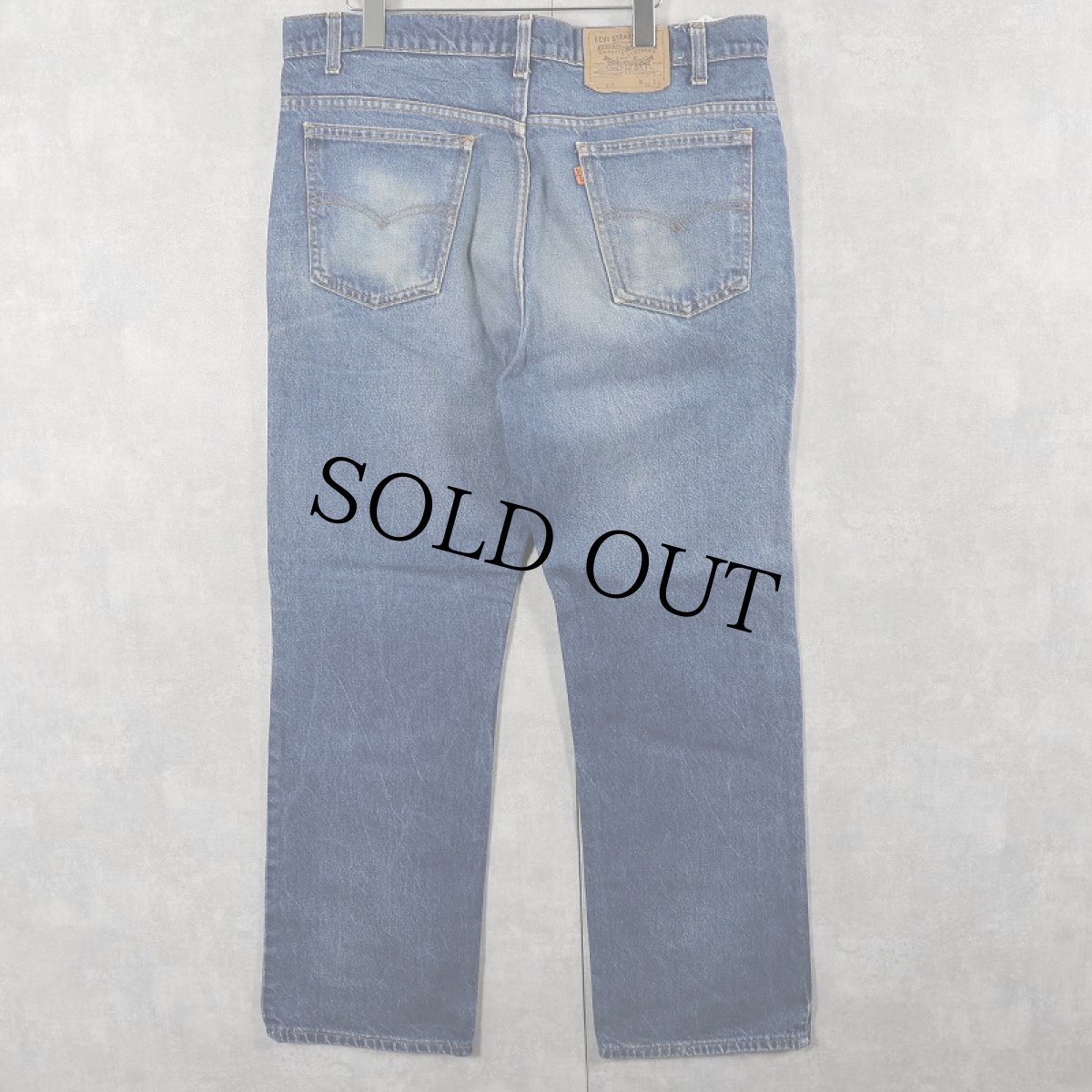 画像2: 90's Levi's 317 USA製 オレンジタブ デニムパンツ W37 (2)