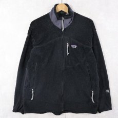 画像1: 2000's Patagonia USA製 Rシリーズ R2 "POLARTEC" フリースジップジャケット BLACK L (1)