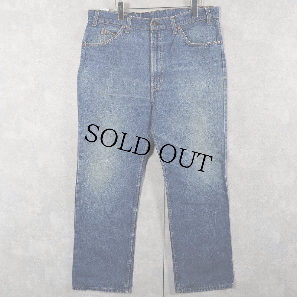 画像1: 90's Levi's 317 USA製 オレンジタブ デニムパンツ W37 (1)