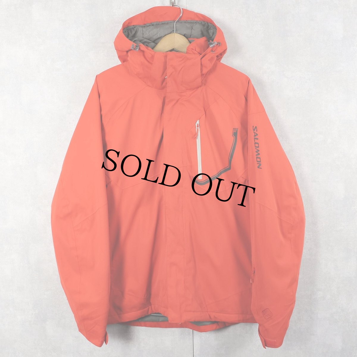 画像1: SALOMON ソフトシェルジャケット M (1)