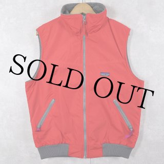 パタゴニア 80s 80年代 ナイロンベスト 赤 レッド│ヴィテージ古着屋