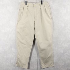 画像1: 90's POLO Ralph Lauren USA製 2タックチノトラウザーズ W35 (1)