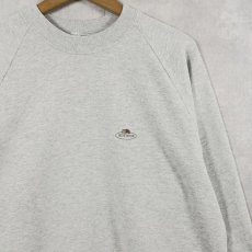 画像1: FRUIT OF THE LOOM ロゴプリントラグランスウェット (1)