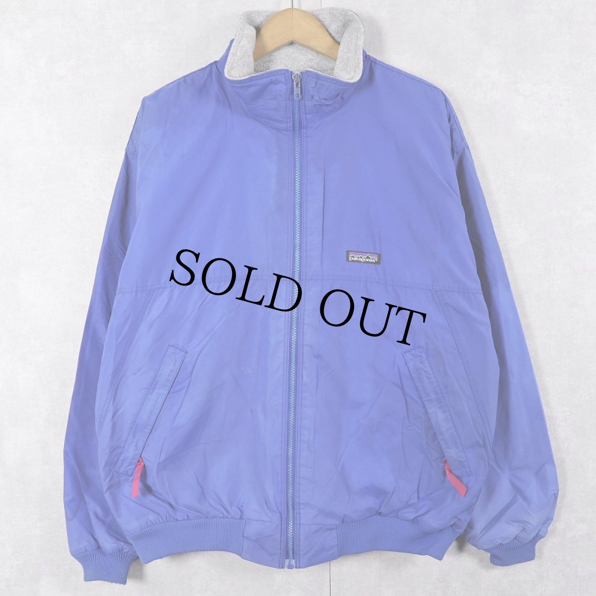 画像1: 90's Patagonia USA製 シェルドシンチラジャケット L (1)