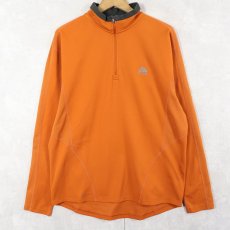 画像1: NIKE ACG ロゴプリント ハーフジップポリエステルプルオーバー L (1)